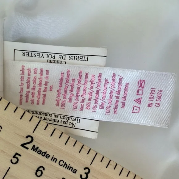 Justice Kids Puffer Jacket Size 8 - Picture 11 of 15